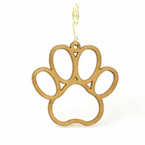 Dog Paw Ornament
